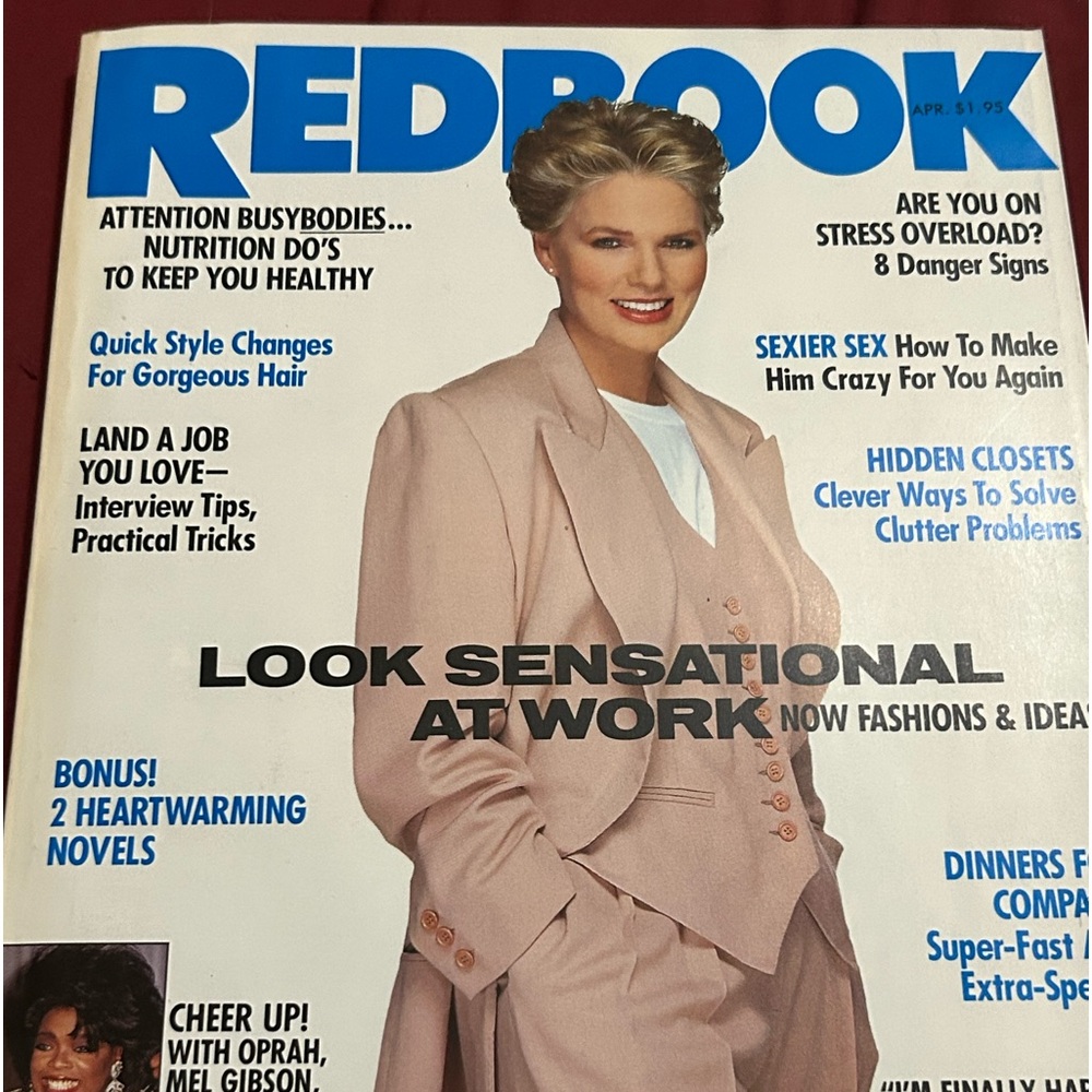 Vintage Redbook Magazine. April 1991.